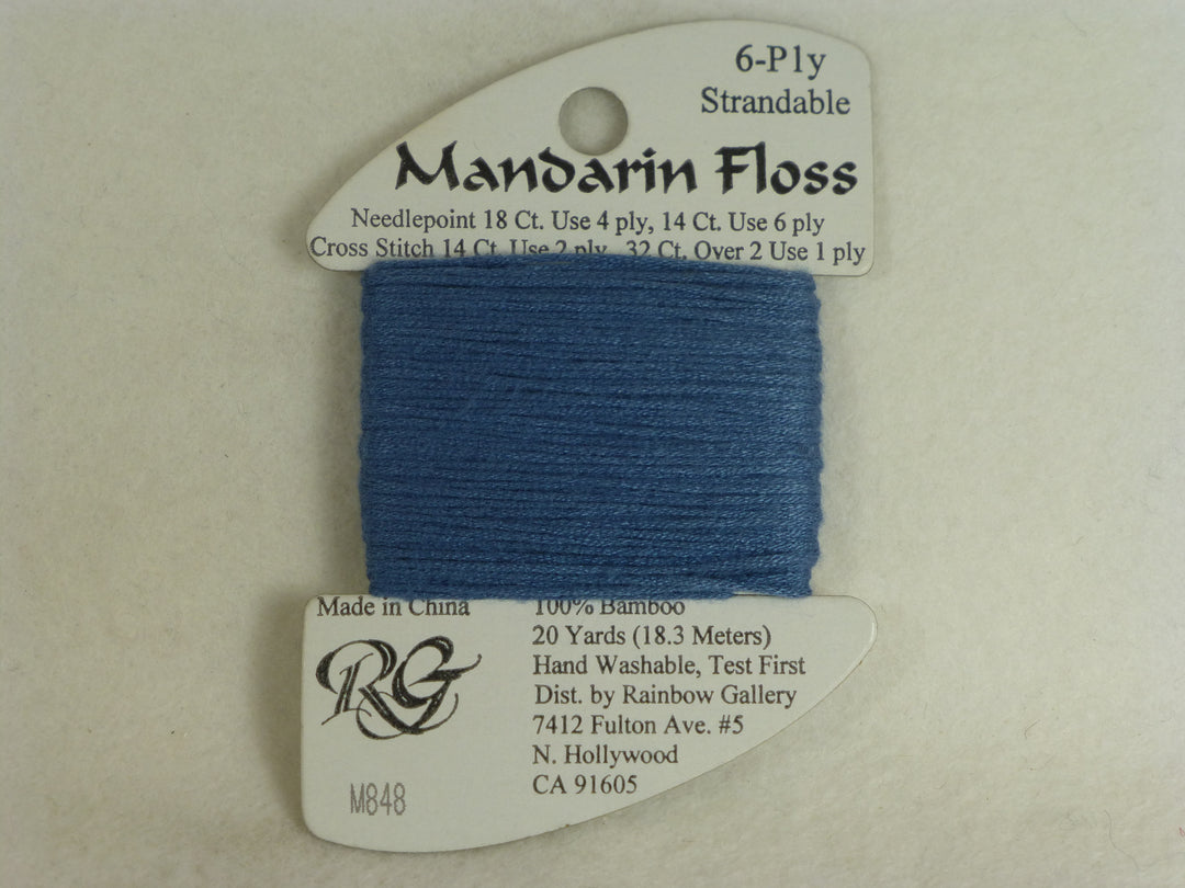 Mandarin Floss M848 Dark Antique Blue