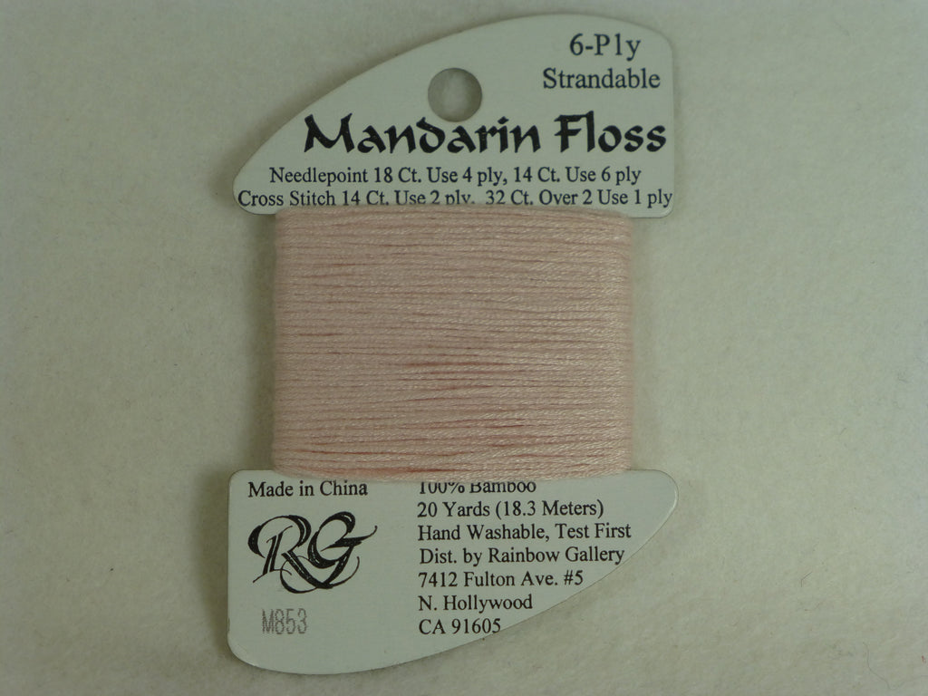 Mandarin Floss M853 Pale Peach Flesh