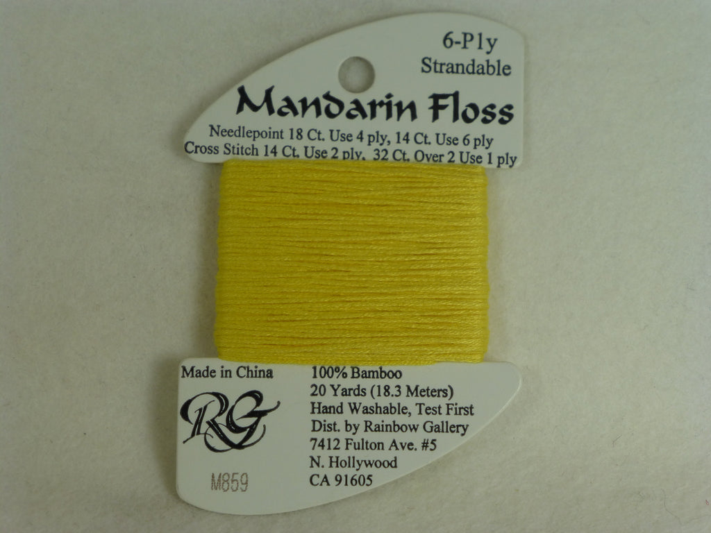 Mandarin Floss M859 Golden Yellow