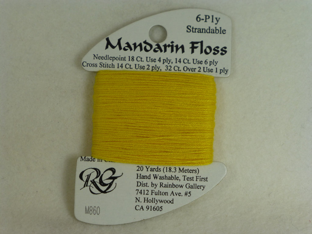 Mandarin Floss M860 Dark Golden Yellow
