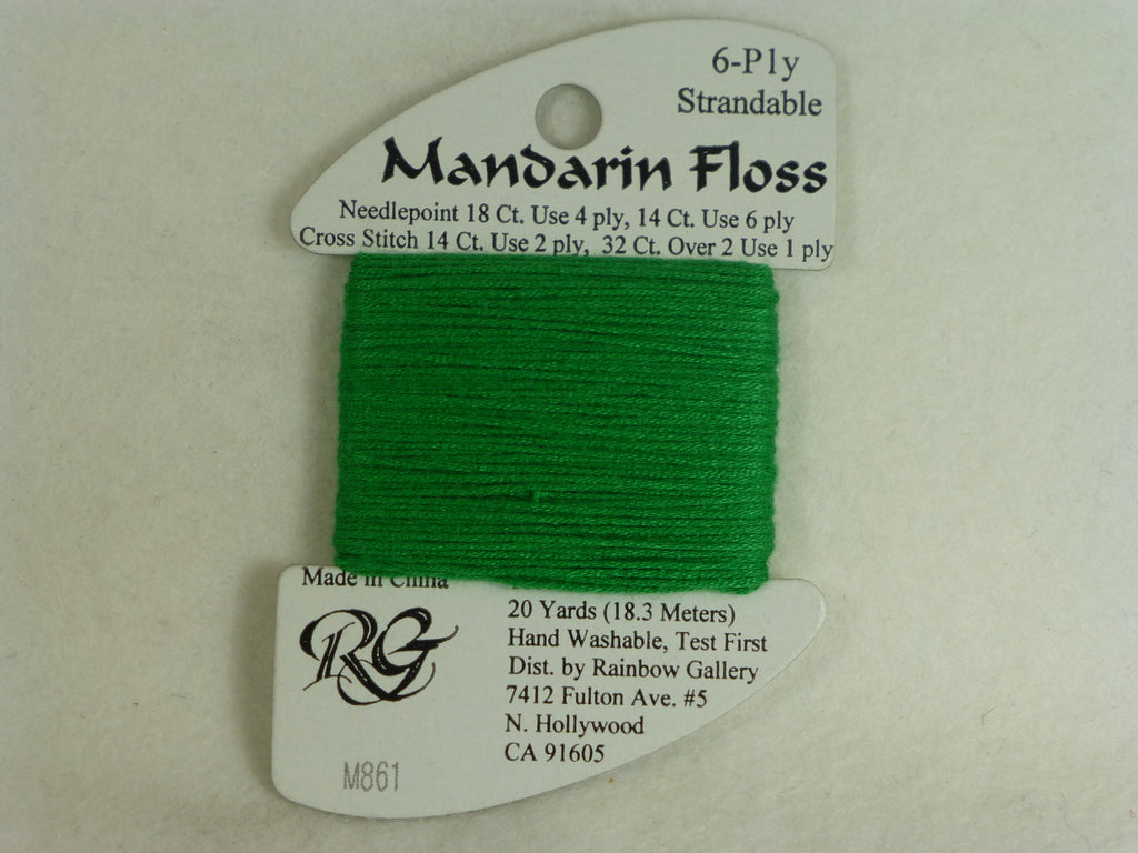 Mandarin Floss M861 Lite Christmas Green