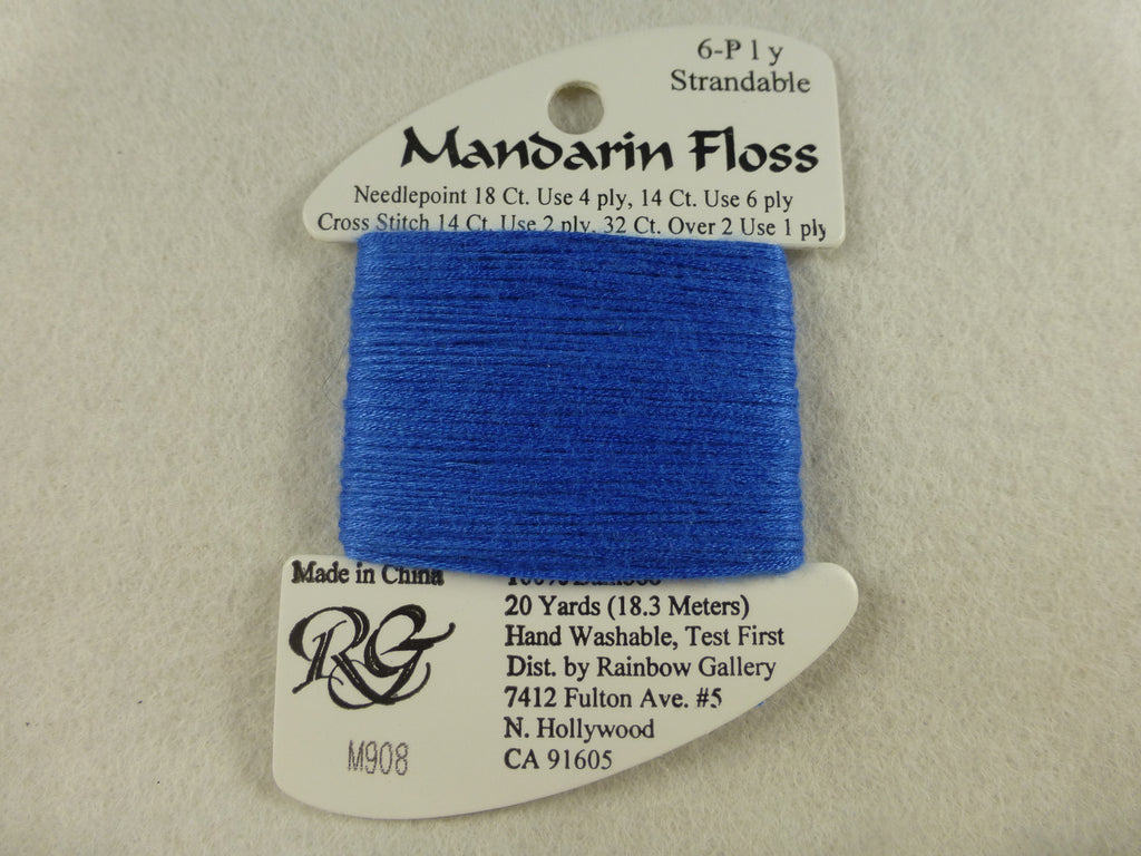 Mandarin Floss M908 Delft Blue