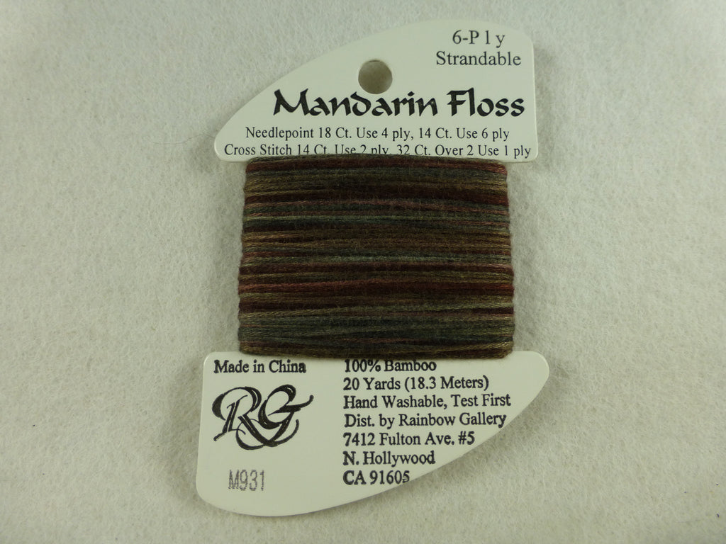 Mandarin Floss M931 Cobblestone