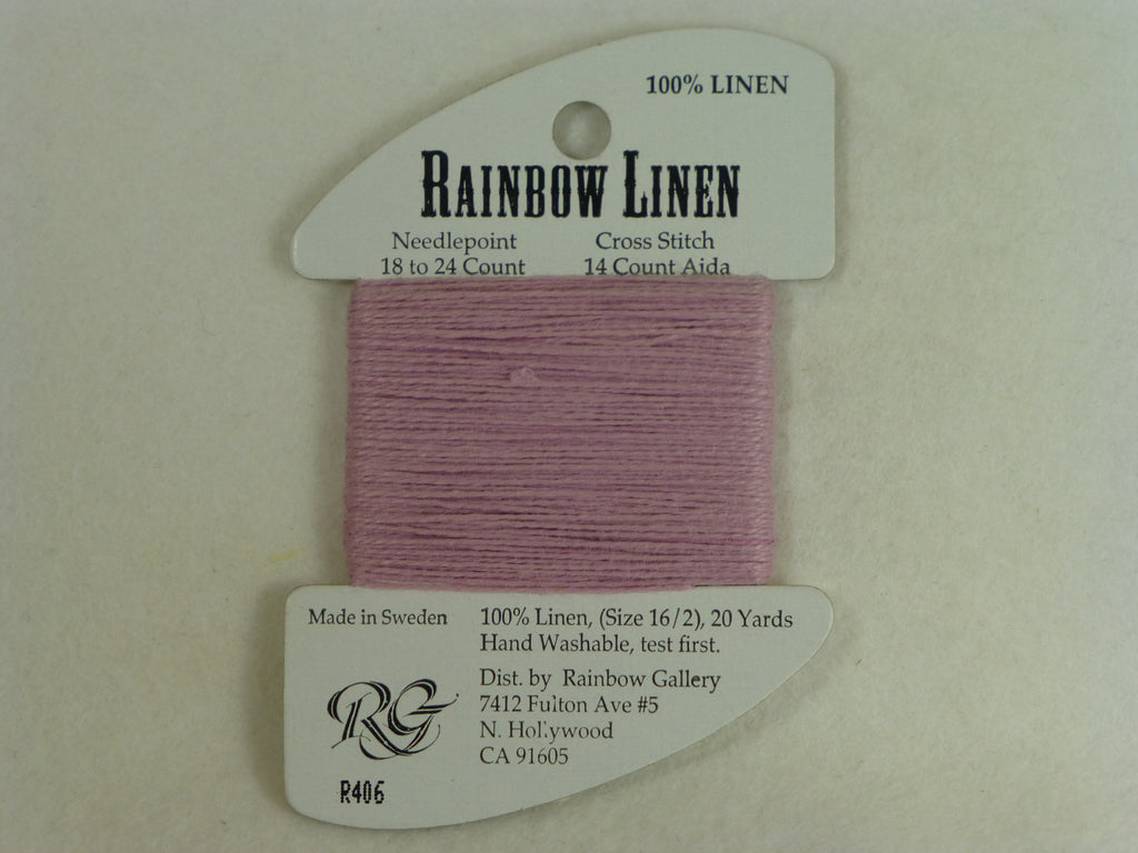 Rainbow Linen R406 Pale Mauve