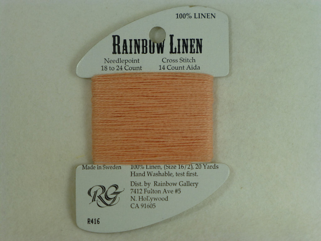 Rainbow Linen R416 Peach