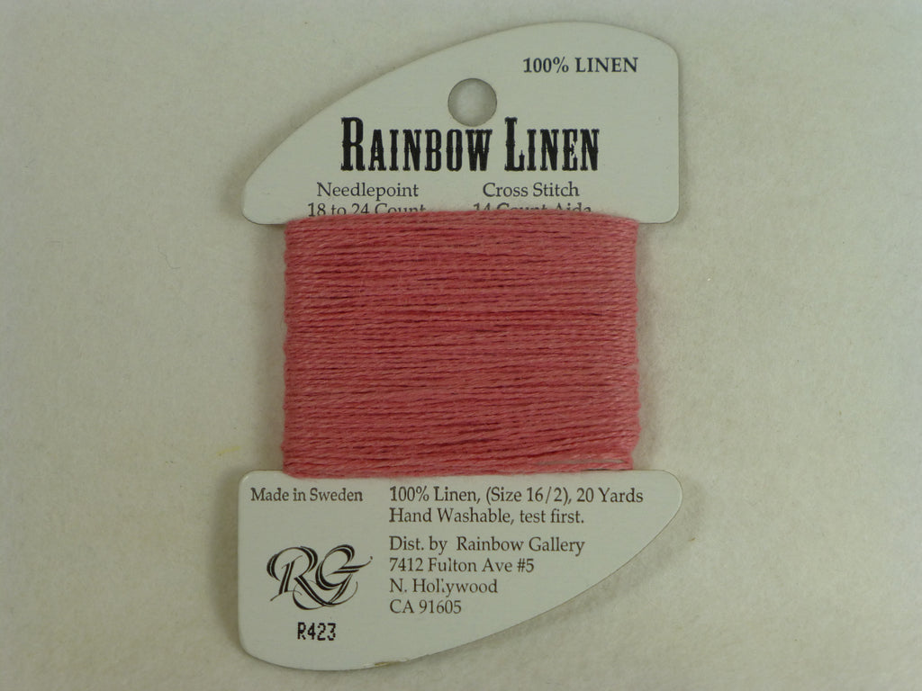 Rainbow Linen R423 Dark Rose