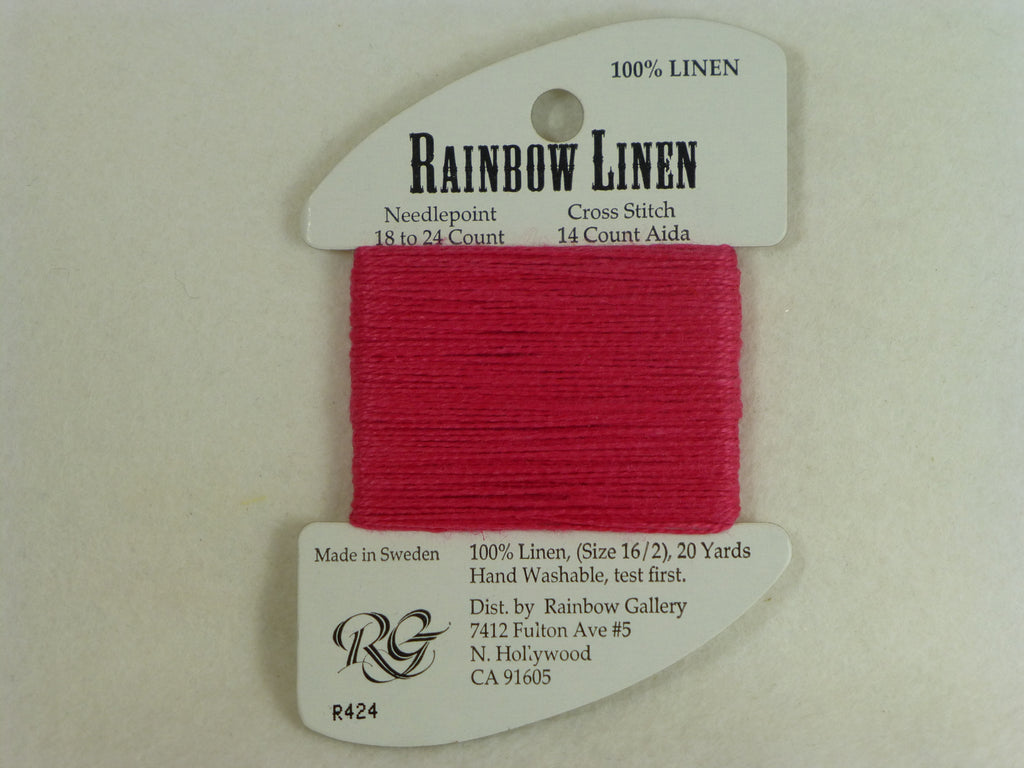 Rainbow Linen R424 Hot Pink