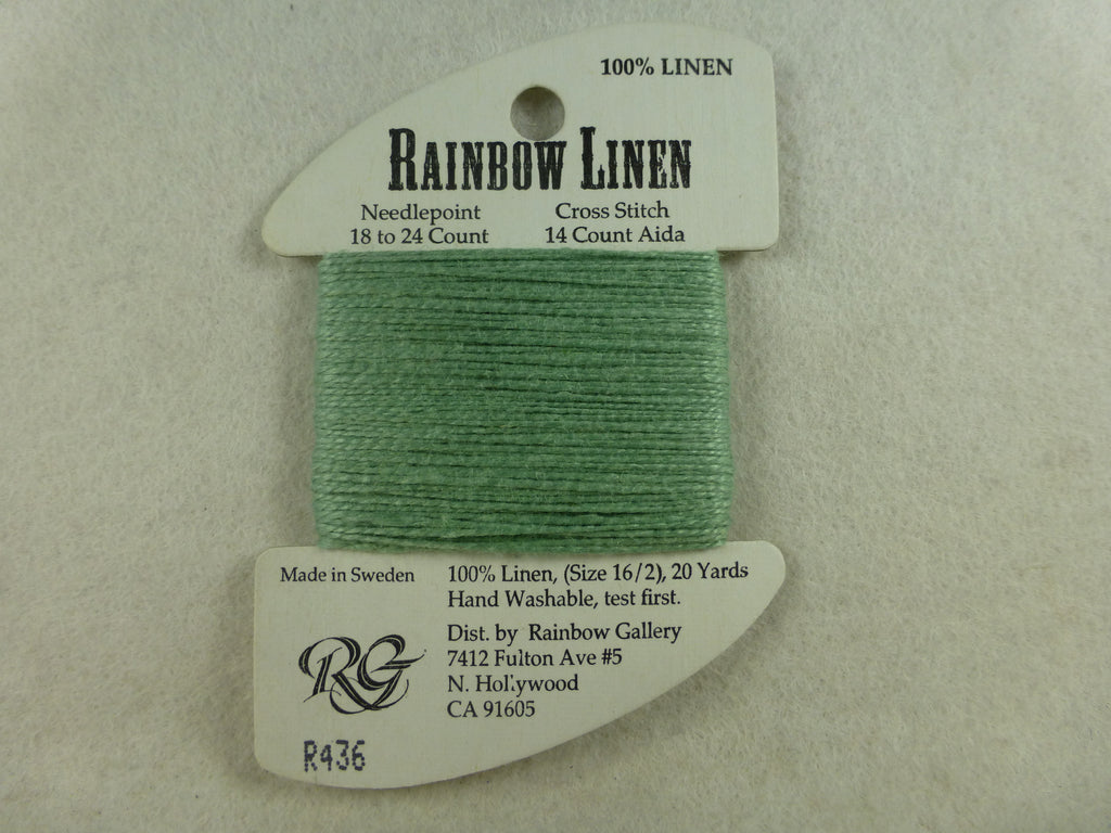 Rainbow Linen R436 Sage Green