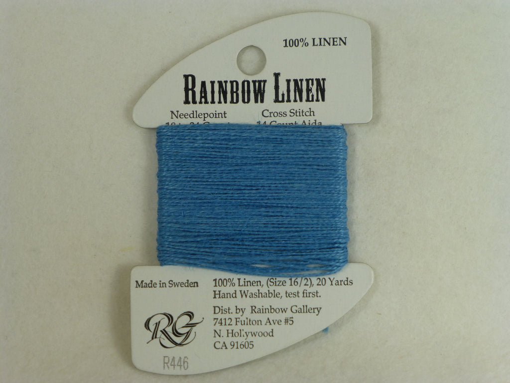 Rainbow Linen R446 French Blue