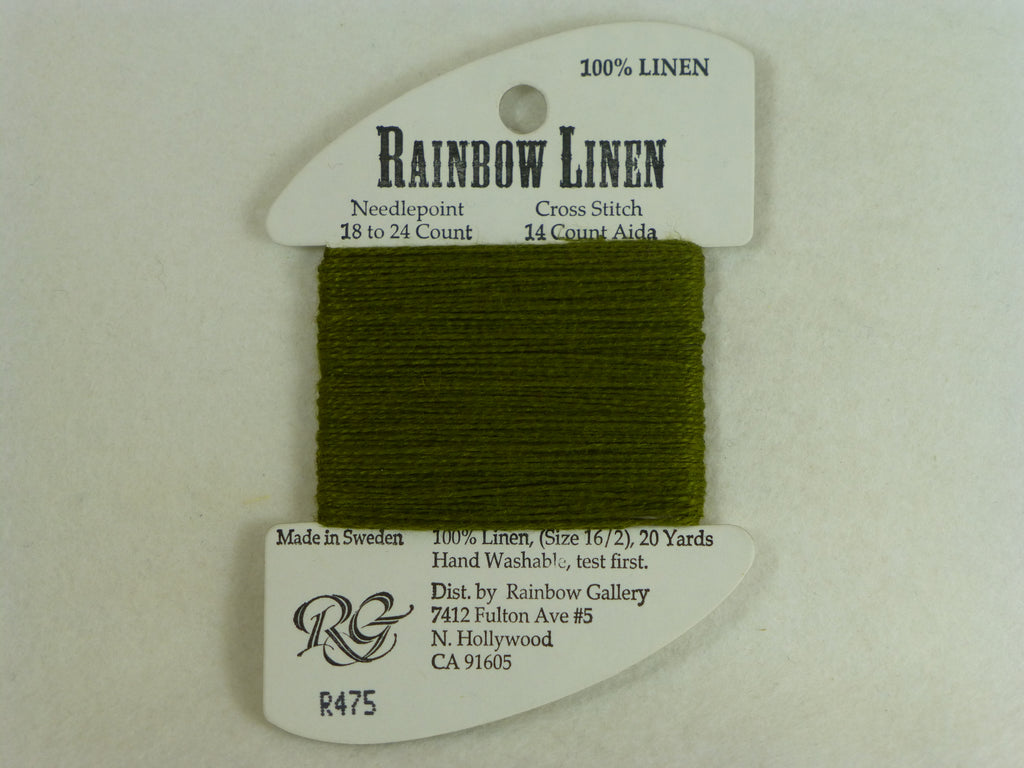 Rainbow Linen R475 Loden Green