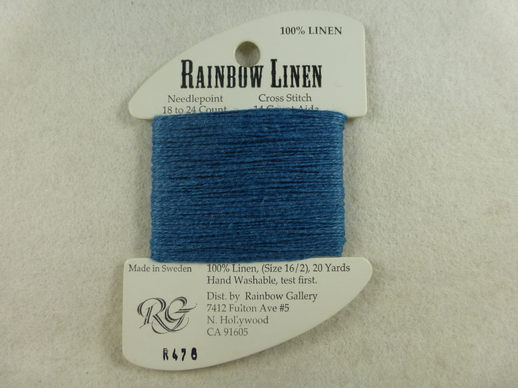 Rainbow Linen R476 Teal Blue