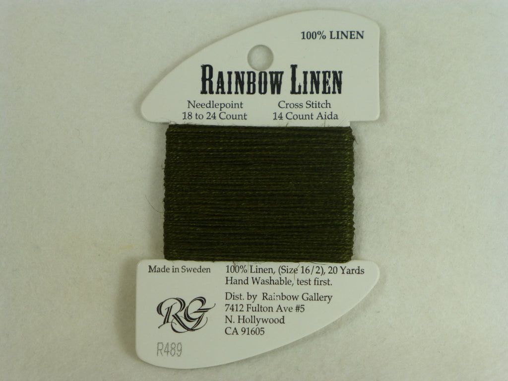Rainbow Linen R489 Winter Moss