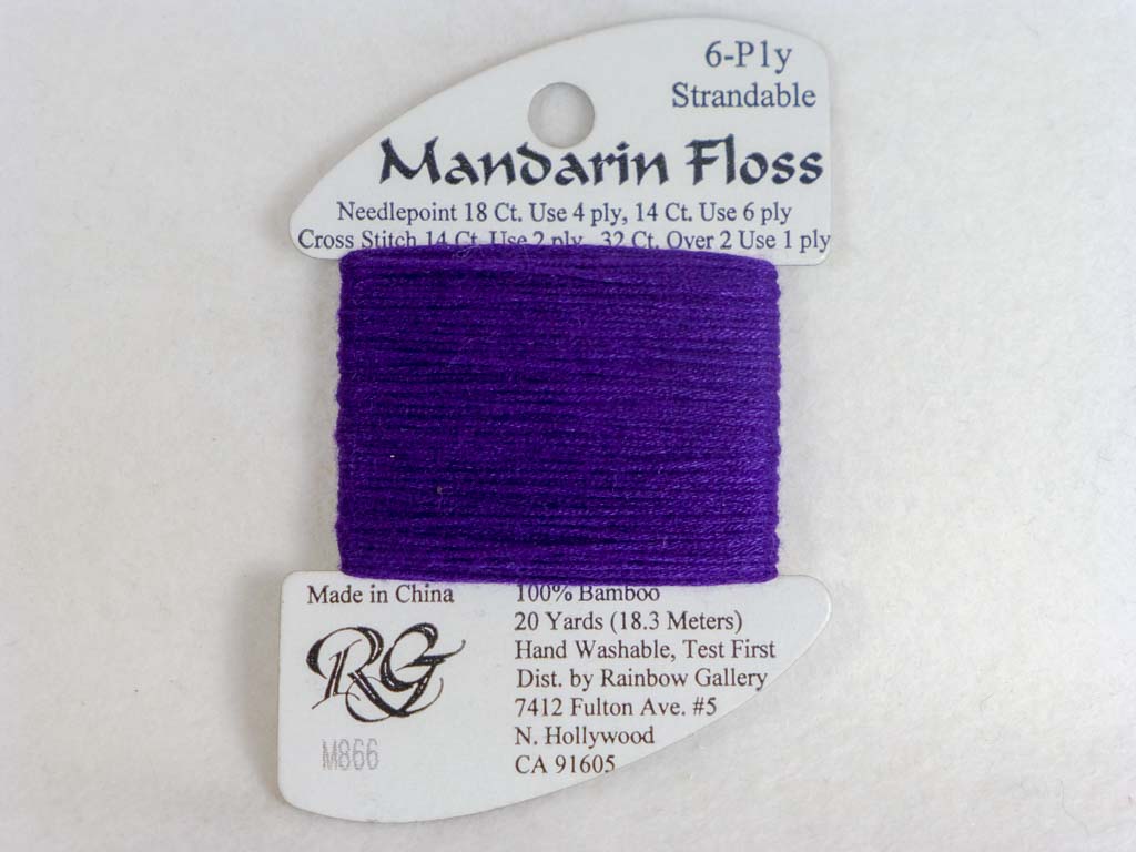 Mandarin Floss M866 Very Dark Violet