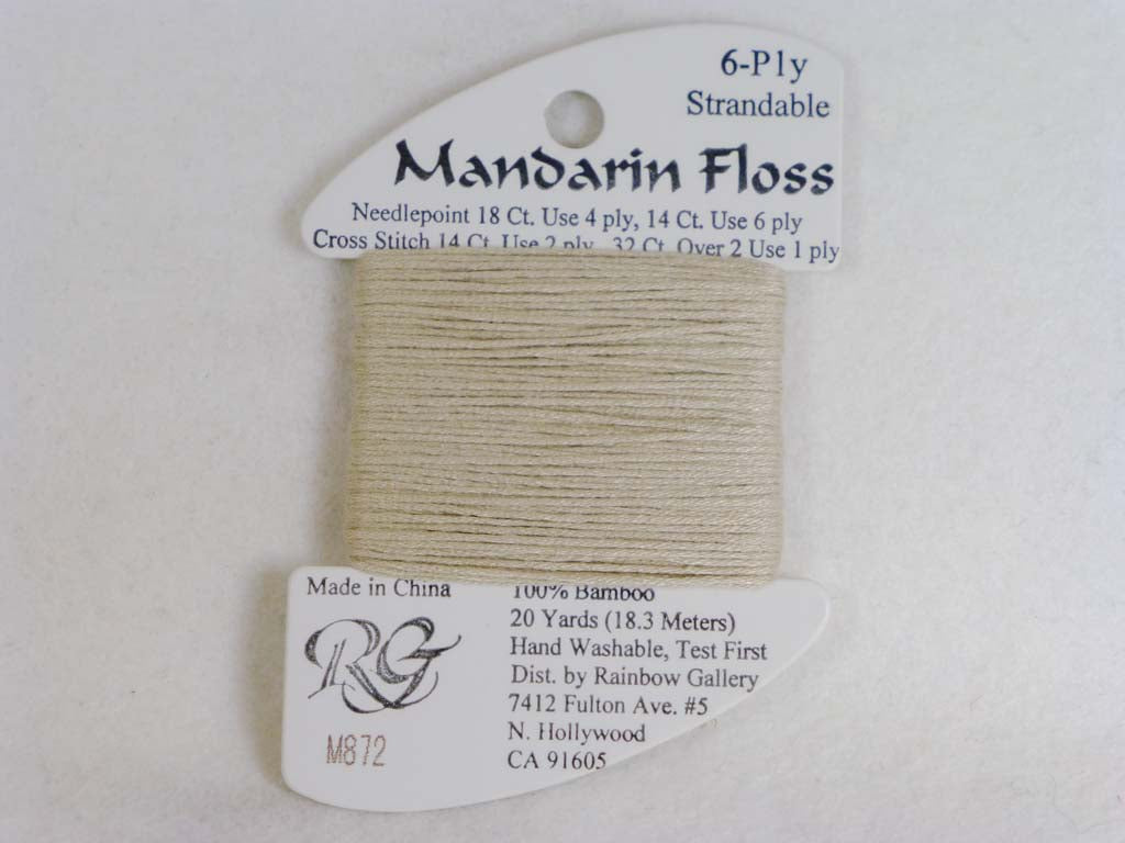 Mandarin Floss M872 Dark Ecru