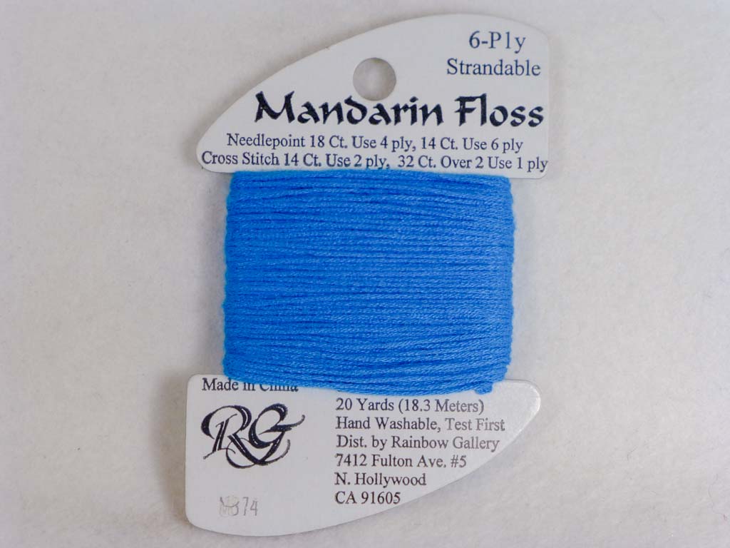 Mandarin Floss M874 Blue Aqua