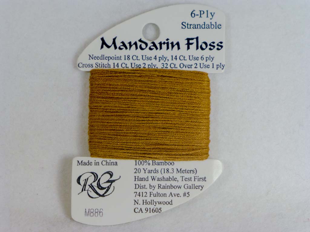 Mandarin Floss M886 Dark Camel