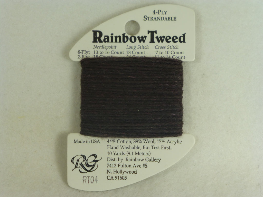 Rainbow Tweed RT04 Charcoal Gray