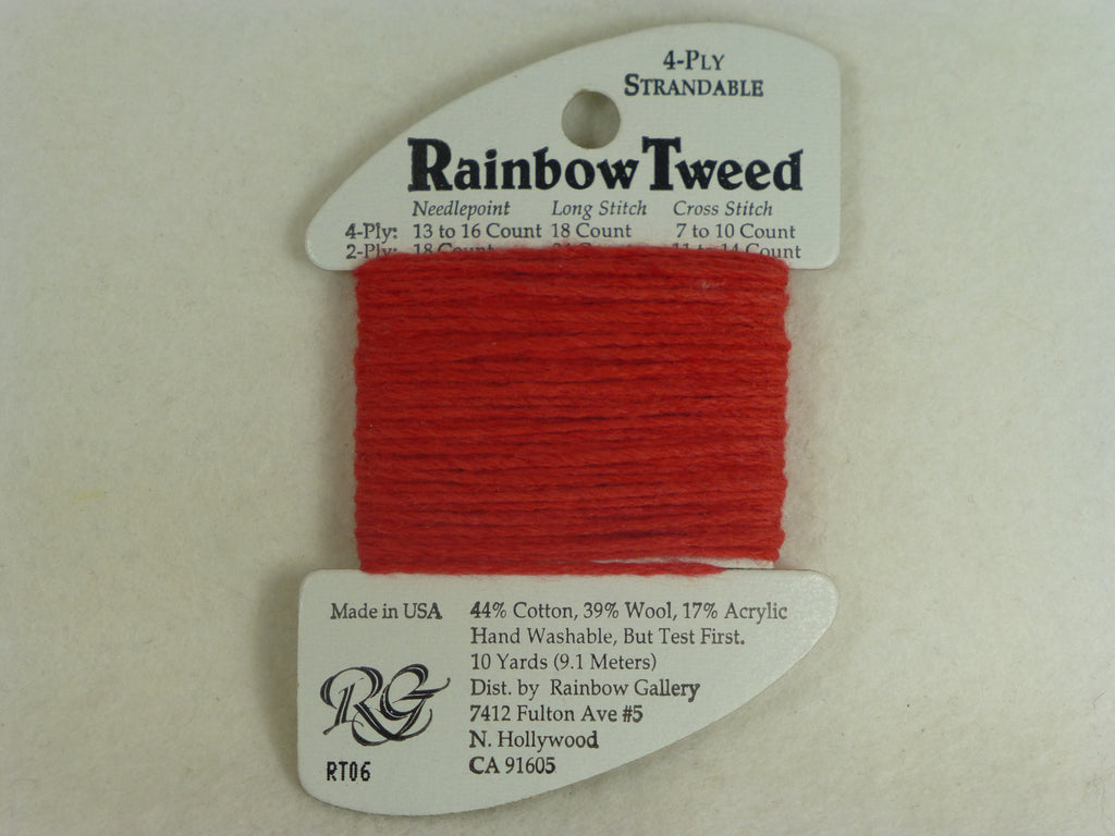 Rainbow Tweed RT06 Red