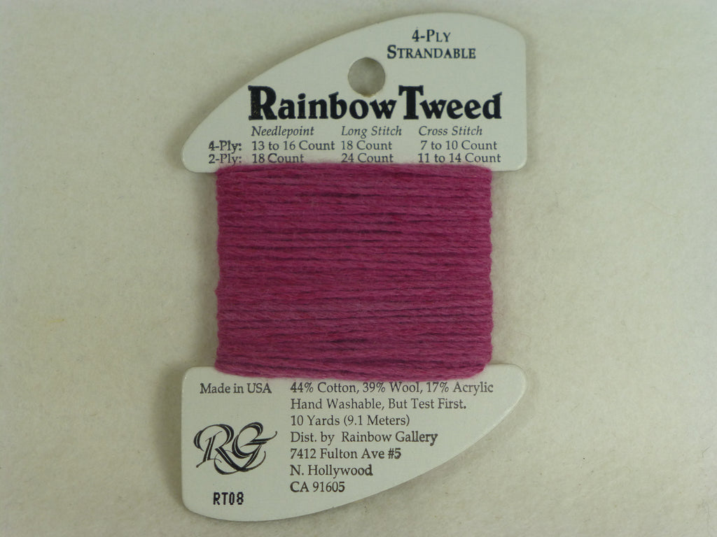 Rainbow Tweed RT08 Raspberry