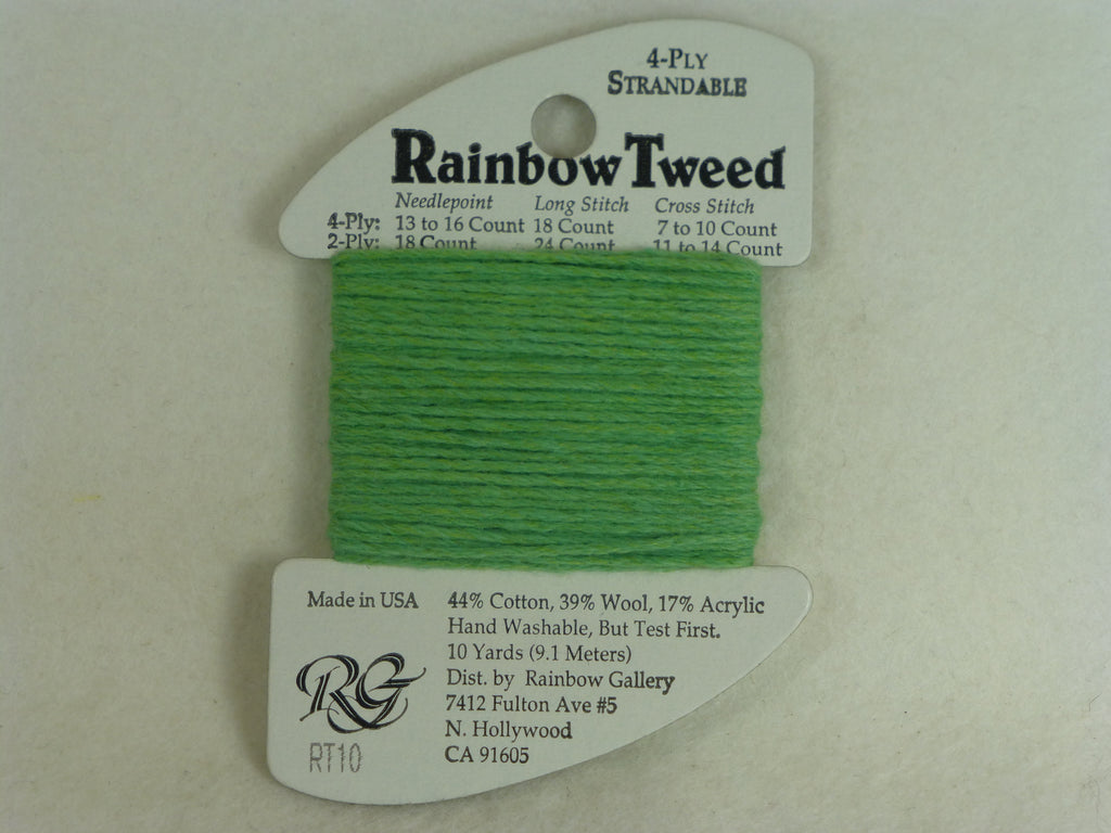 Rainbow Tweed RT10 Leaf Green