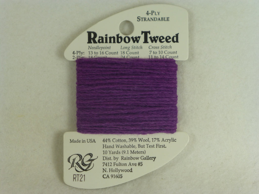 Rainbow Tweed RT21 Violet
