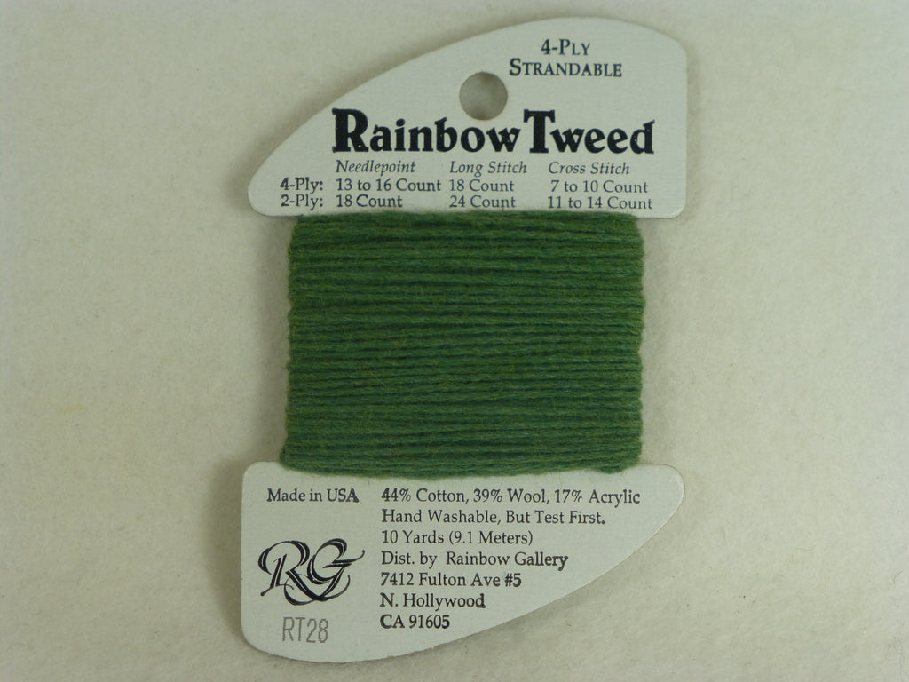 Rainbow Tweed RT28 Dark Green