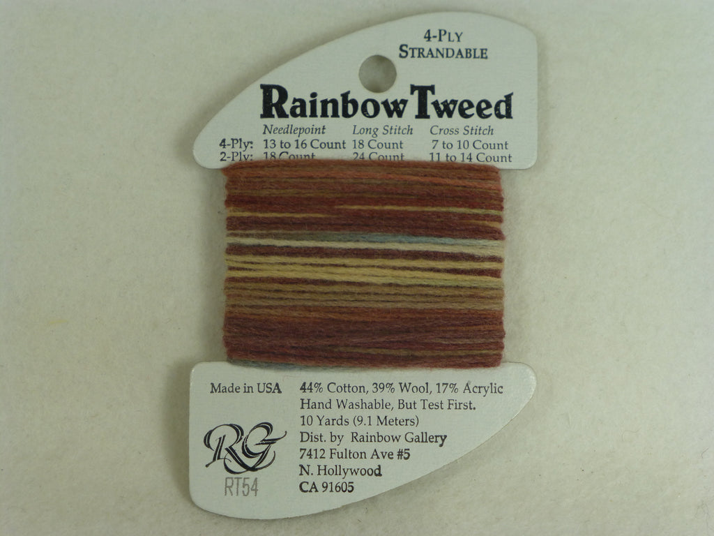 Rainbow Tweed RT54 Browns