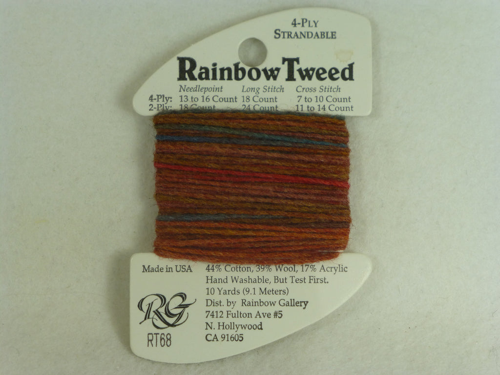 Rainbow Tweed RT68 Rust Tones
