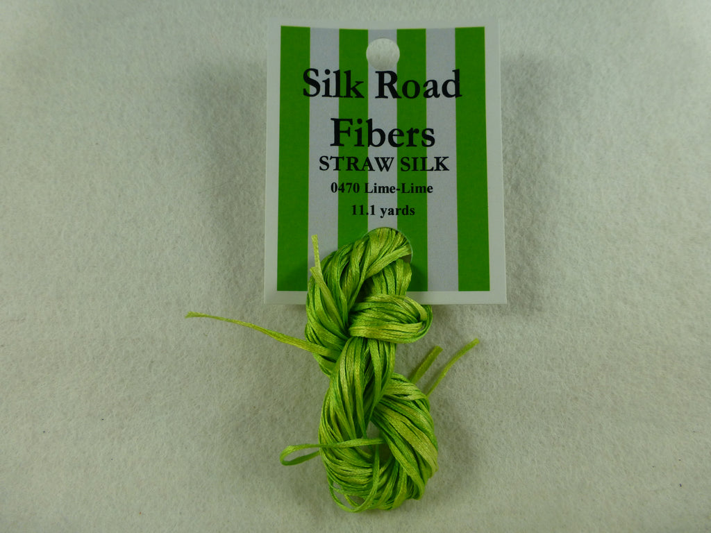 Straw Silk 0470 Lime-Lime