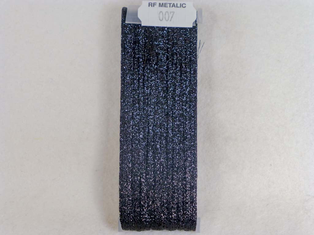 Metallic 007 Coal Black by YLI From Beehive Needle Arts
