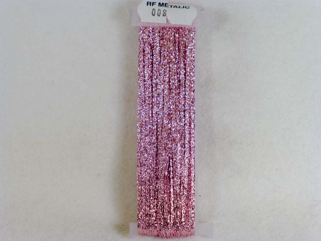 Metallic 008 Pink Ice by YLI From Beehive Needle Arts
