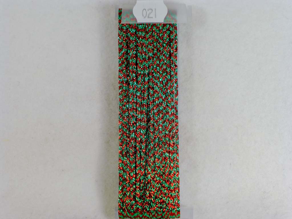 Metallic 021 Holly Berry by YLI From Beehive Needle Arts