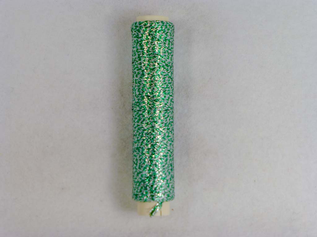 Metallic 025 Silvery Green by YLI From Beehive Needle Arts
