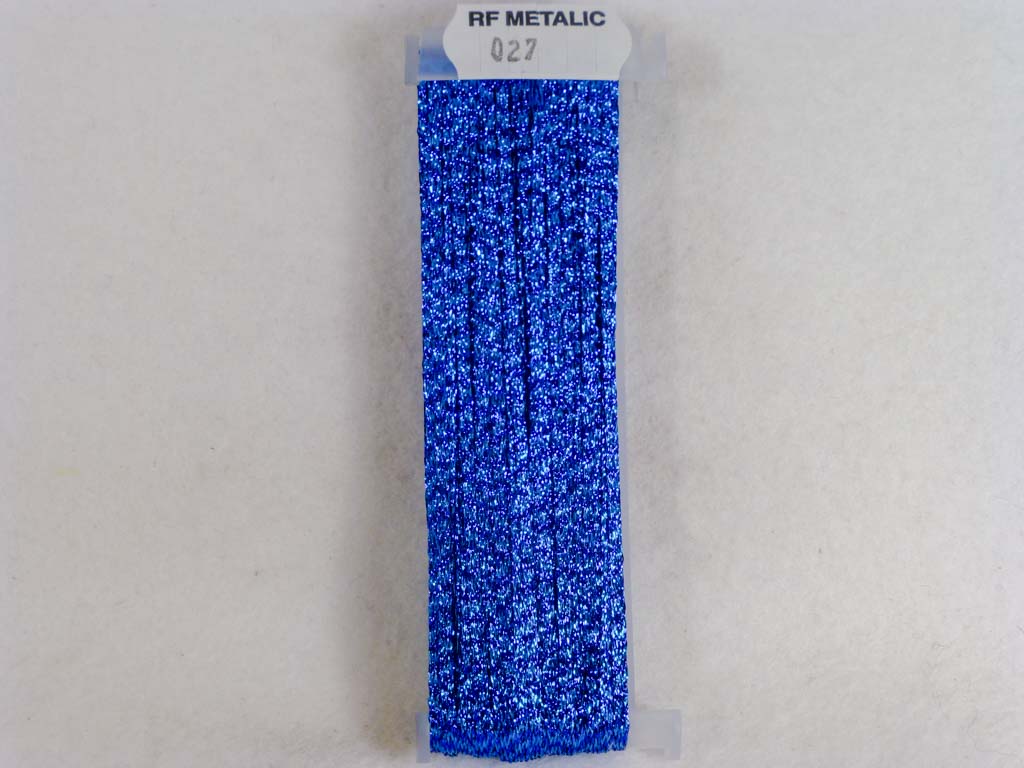 Metallic 027 Electirc Blue by YLI From Beehive Needle Arts