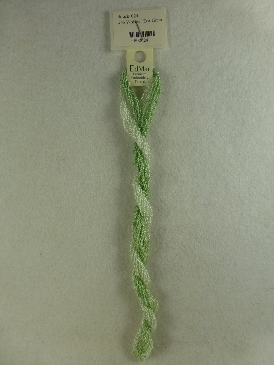 Boucle 024 Lt to Whisper Tea Green