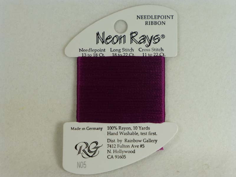 Neon Rays N05 Dark Mauve