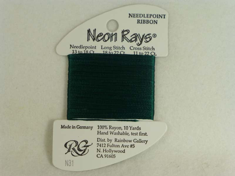 Neon Rays N31 Forest Green