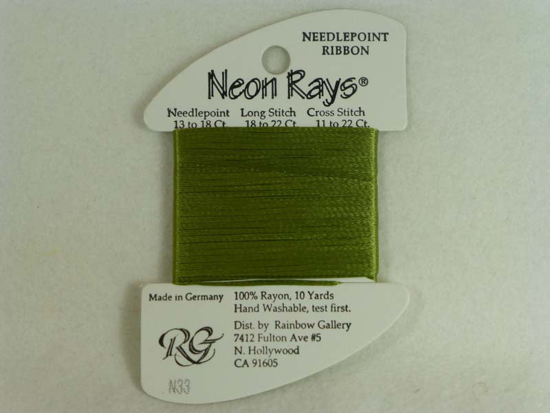 Neon Rays N33 Loden Green