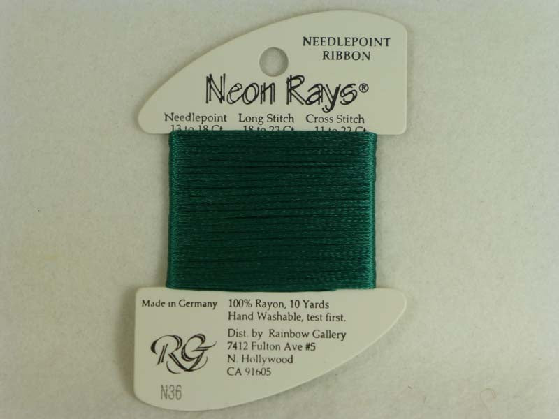 Neon Rays N36 Jade Green
