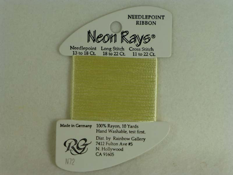 Neon Rays N72 Pale Yellow