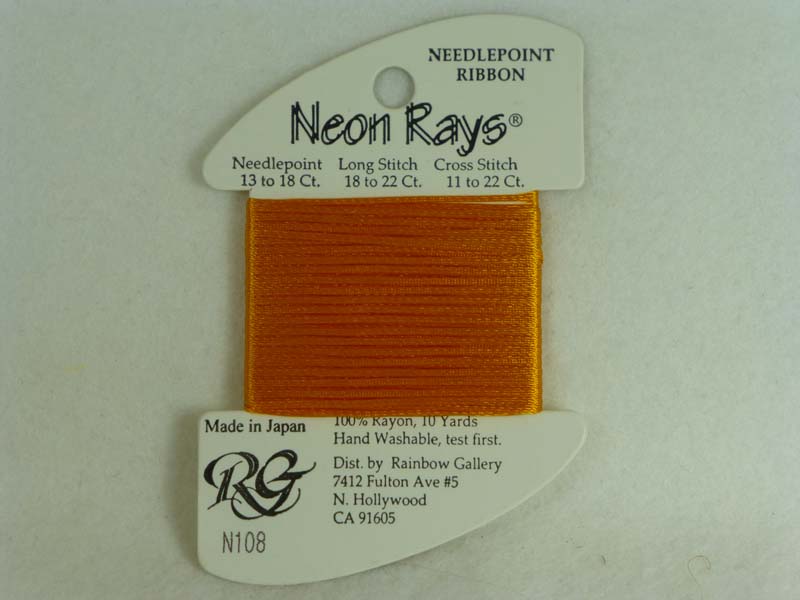 Neon Rays N108 Yellow Orange