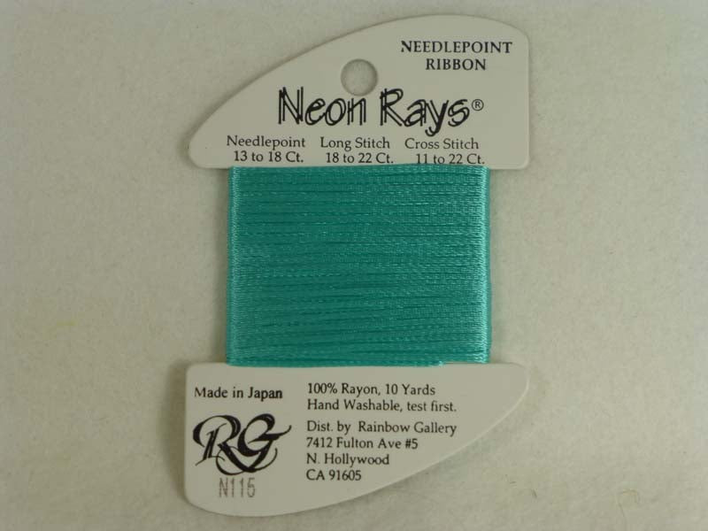 Neon Rays N115 Seafoam