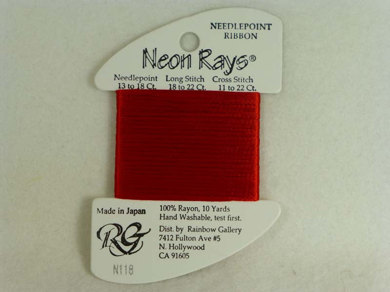 Neon Rays N118 Christmas Red