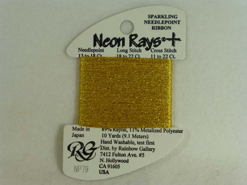 Neon Rays+ NP79 Brite Gold