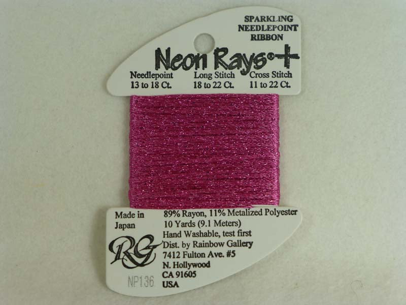 Neon Rays+ NP136 Dark Rose Pink