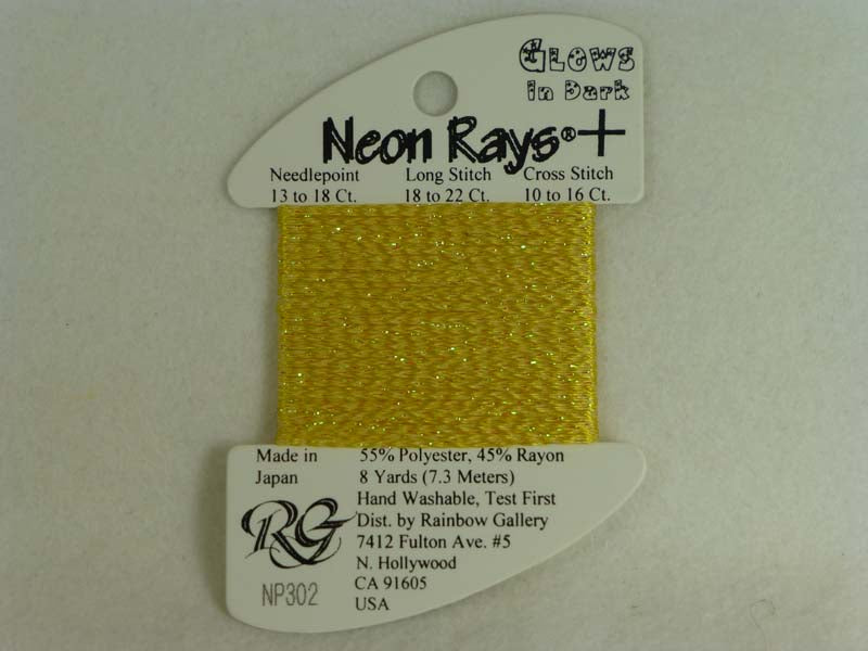 Neon Rays+ NP302 Yellow Glow in the Dark