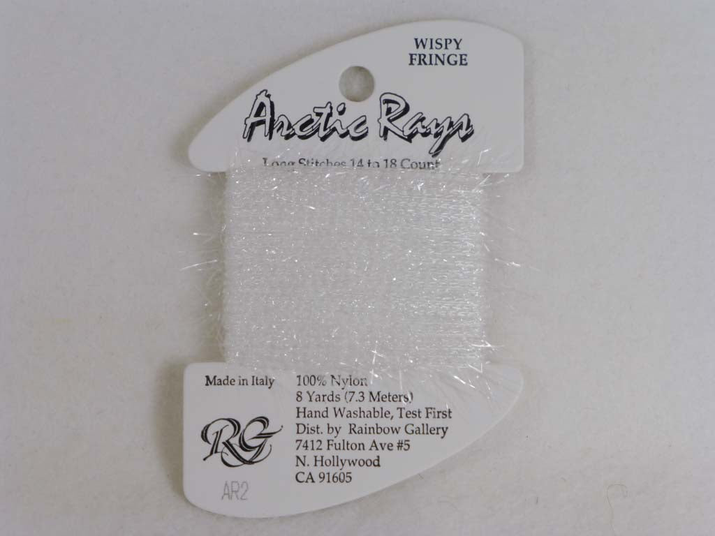 Arctic Rays AR2 White by Rainbow Gallery From Beehive Needle Arts