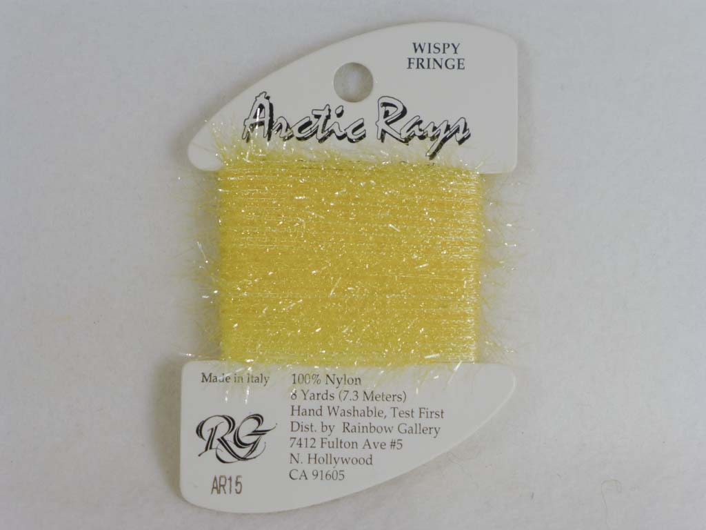 Arctic Rays AR15 Yellow by Rainbow Gallery From Beehive Needle Arts
