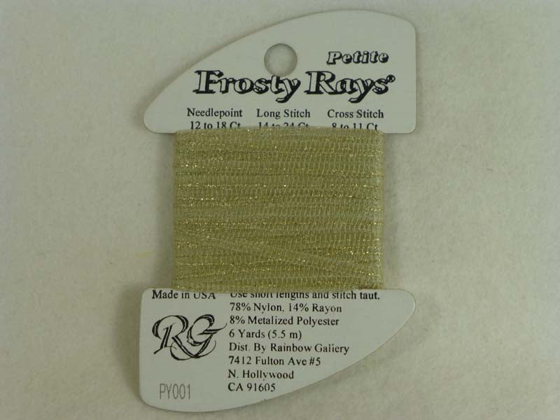 Petite Frosty Rays PY001 Sand Gloss
