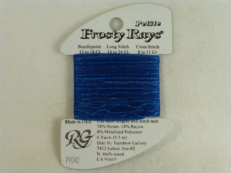 Petite Frosty Rays PY042 Dark Blue Gloss